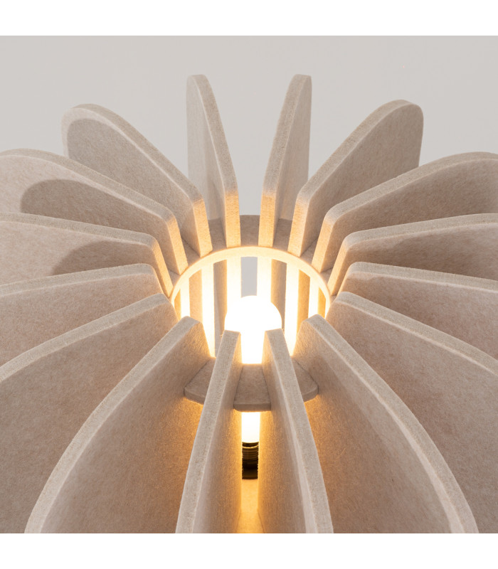 Mula Tripod Floor Lamp Beige Black 1x E27-6