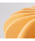 Mula 45cm Pendant Ceiling Light Yellow Black 1x E27-7
