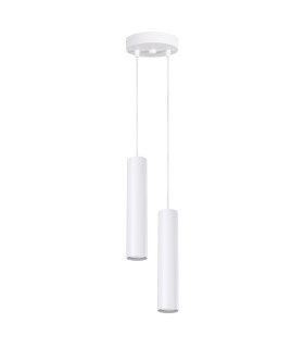 Lagos Cluster Pendant Ceiling Light White 2x GU10-1