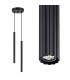 Arche Cluster Pendant Ceiling Light Black 2x G9-3