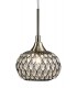 Ceiling Pendant 5 Light G9 Line Antique Brass, Clear Glass - 6