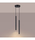 Arche Cluster Pendant Ceiling Light Black 2x G9-4