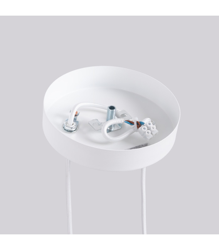 Arche Cluster Pendant Ceiling Light White 2x G9-10