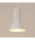 Estria Dome Pendant Ceiling Light Beige 1x E14-5