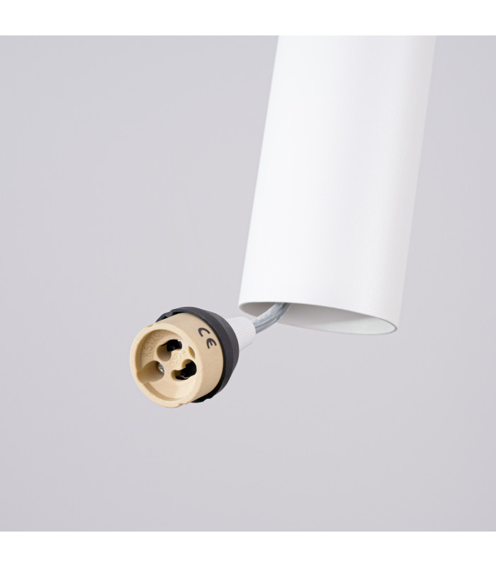 Lagos Cluster Pendant Ceiling Light White 2x GU10-9