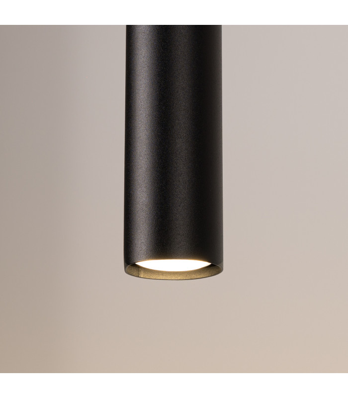 Lagos Cluster Pendant Ceiling Light Black 2x GU10-5