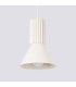 Estria Dome Pendant Ceiling Light Beige 1x E14-6