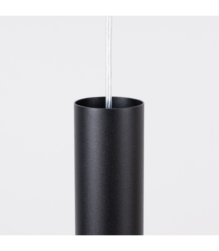 Lagos Cluster Pendant Ceiling Light Black 2x GU10-6