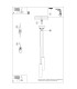 Lagos Cluster Pendant Ceiling Light White 2x GU10-12
