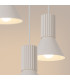 Estria Cluster Pendant Ceiling Light Beige 3x E14-5