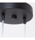 Lagos Cluster Pendant Ceiling Light Black 2x GU10-8