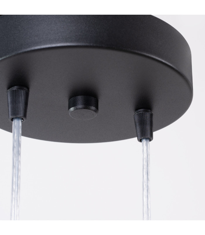 Lagos Cluster Pendant Ceiling Light Black 2x GU10-8