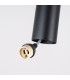 Lagos Cluster Pendant Ceiling Light Black 2x GU10-9