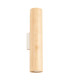 Lino Up & Down Wall Lamp Natural Wood White 2x GU10-1
