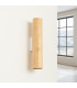 Lino Up & Down Wall Lamp Natural Wood White 2x GU10-2