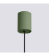 Estria Dome Pendant Ceiling Light Beige Olive Green 1x E14-9