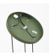 Estria Cluster Pendant Ceiling Light Beige Olive Green 3x E14-10