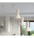 Estria Cluster Pendant Ceiling Light Beige 3x E14-15
