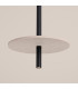 Feltro Slim Pendant Ceiling Light Beige Black 1x G9-6