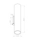 Lino Up & Down Wall Lamp Natural Wood White 2x GU10-10