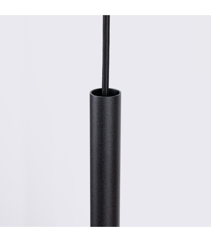 Feltro Slim Pendant Ceiling Light Beige Black 1x G9-8