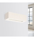 Rigata Up & Down Wall Lamp White 1x E27-2