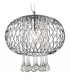 Medium Ceiling Pendant 1 Light Polished Chrome, Clear Glass - 5