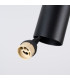 Pelta Slim Pendant Ceiling Light Yellow Black 1x GU10-9