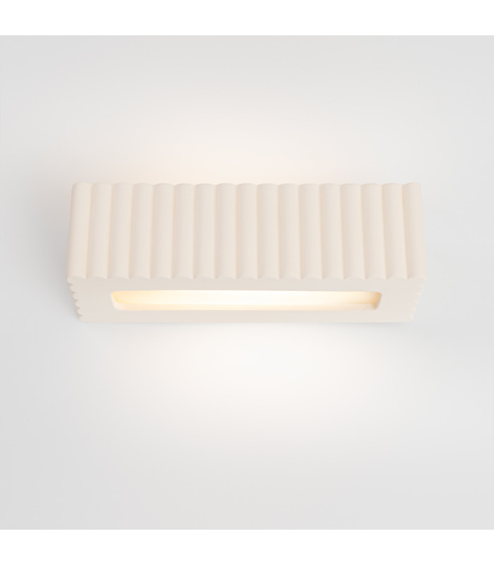 Rigata Up & Down Wall Lamp White 1x E27-6