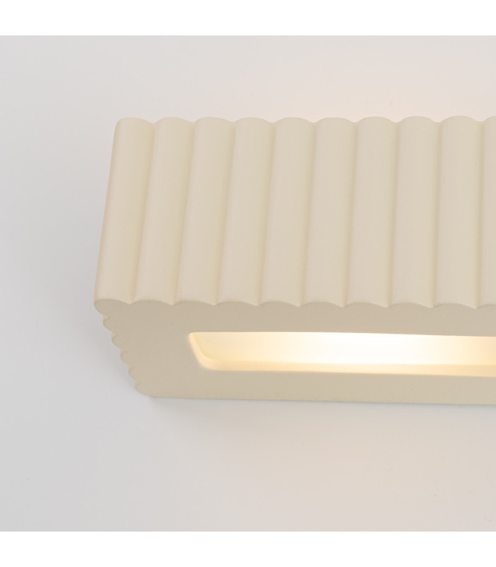 Rigata Up & Down Wall Lamp Beige 1x E27-4