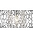 Medium Ceiling Pendant 1 Light Polished Chrome, Clear Glass - 8