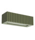 Rigata Up & Down Wall Lamp Olive Green 1x E27-1