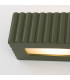 Rigata Up & Down Wall Lamp Olive Green 1x E27-4