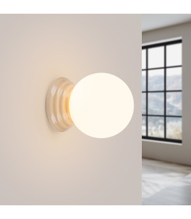 Zori Bathroom Wall Lamp Beige 1x G9IP44-2