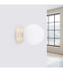 Zori Bathroom Wall Lamp Beige 1x G9IP44-3