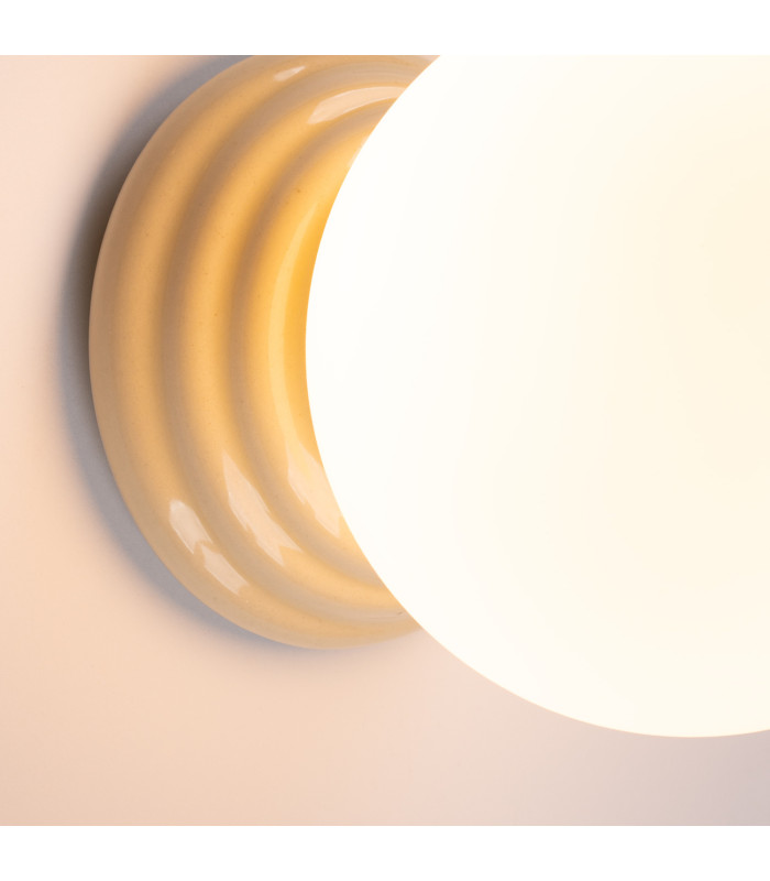 Zori Bathroom Wall Lamp Beige 1x G9IP44-5