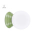 Zori Bathroom Wall Lamp Olive Green 1x G9IP44-1