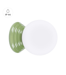 Zori Bathroom Wall Lamp Olive Green 1x G9IP44-1
