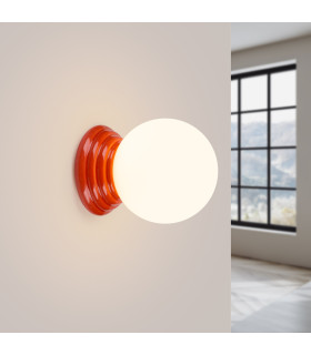 Zori Bathroom Wall Lamp Peach 1x G9IP44-2