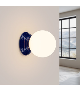 Zori Bathroom Wall Lamp Ultramarine 1x G9IP44-2