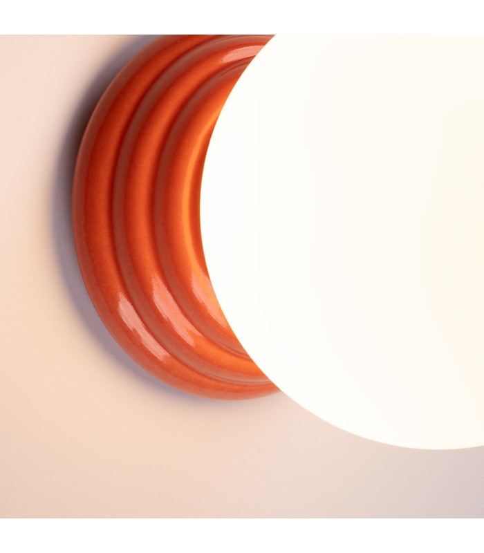 Zori Bathroom Wall Lamp Peach 1x G9IP44-5