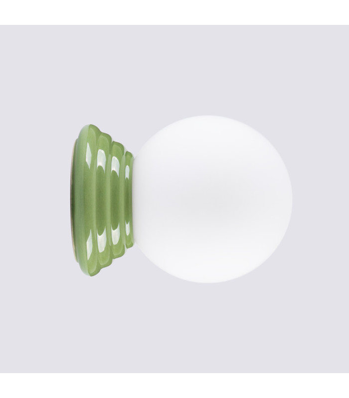 Zori Bathroom Wall Lamp Olive Green 1x G9IP44-7