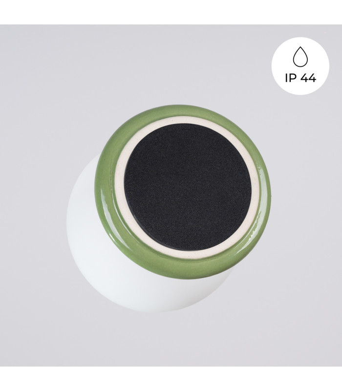 Zori Bathroom Wall Lamp Olive Green 1x G9IP44-9