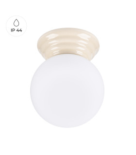 Zori Bathroom Ceiling Light Beige 1x G9IP44-1