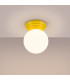 Zori Bathroom Ceiling Light Yellow 1x G9IP44-2