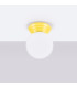 Zori Bathroom Ceiling Light Yellow 1x G9IP44-3