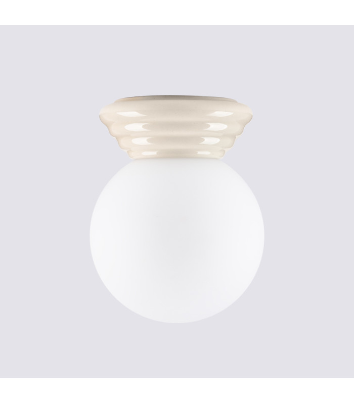 Zori Bathroom Ceiling Light Beige 1x G9IP44-7