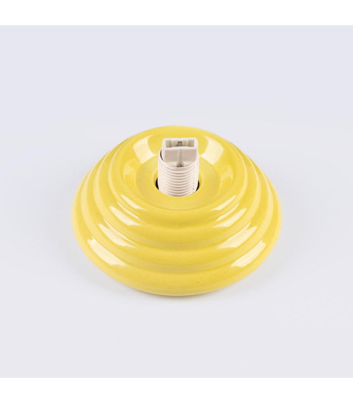 Zori Bathroom Ceiling Light Yellow 1x G9IP44-6