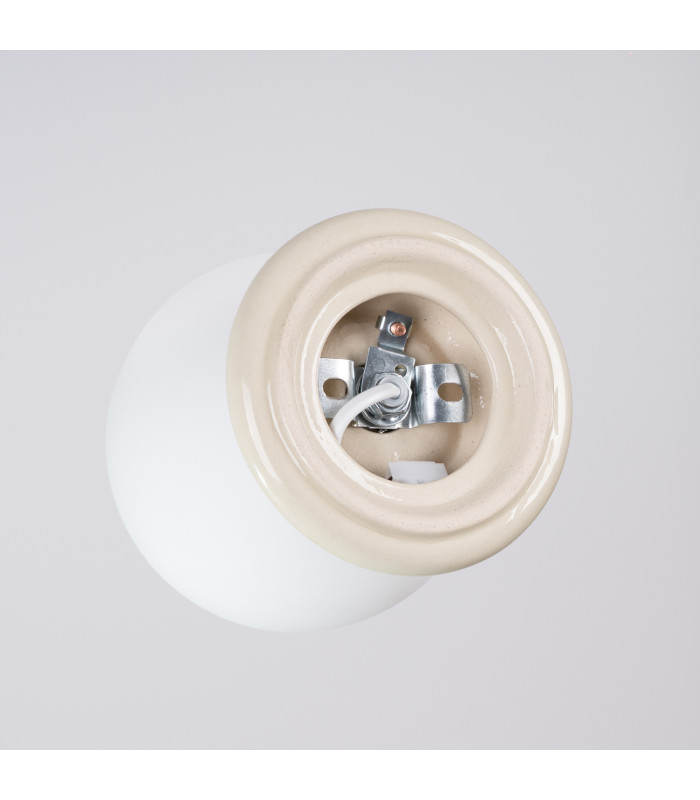 Zori Bathroom Ceiling Light Beige 1x G9IP44-8