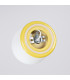 Zori Bathroom Ceiling Light Yellow 1x G9IP44-8